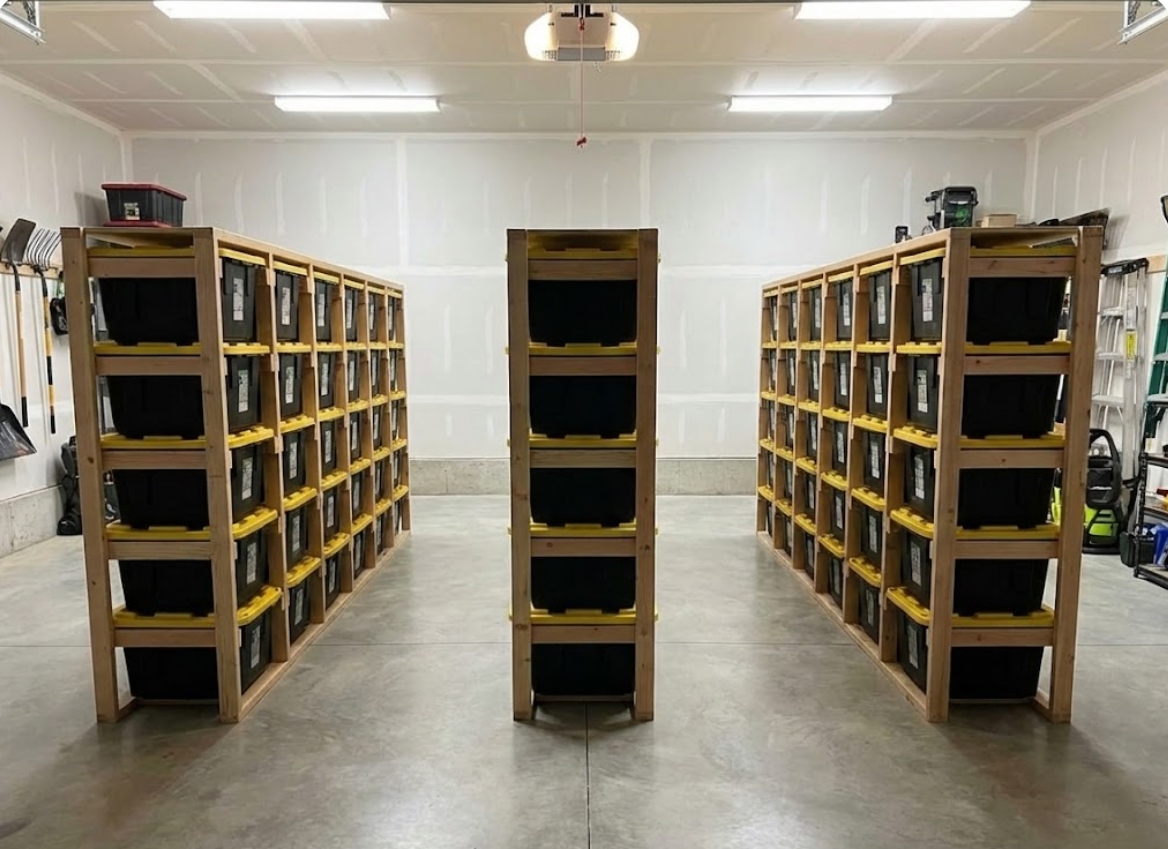 Custom Storage Racks Sacramento | Sacramento Garage Organization